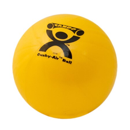 Fabrication Enterprises 10 in. Cushy-Air Hand Ball, Yellow FA129106